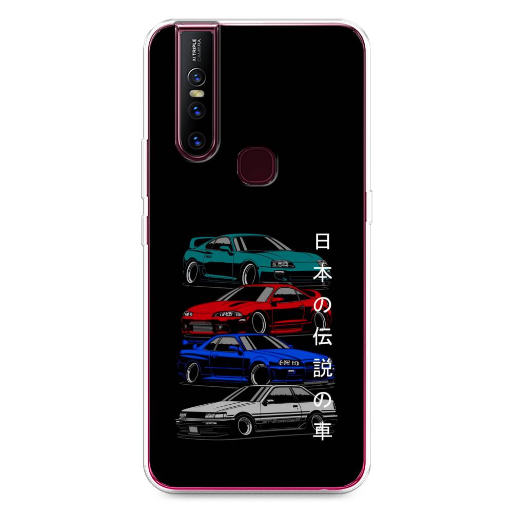 

Чехол Awog на Vivo V15 "JDM Legend cars", Разноцветный, 261050-5