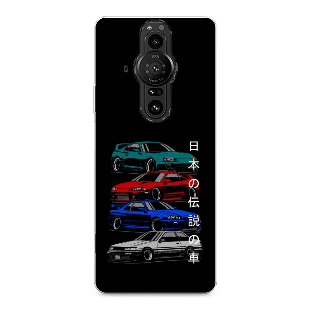

Чехол Awog на Sony Xperia Pro-I "JDM Legend cars", Разноцветный, 55050-5