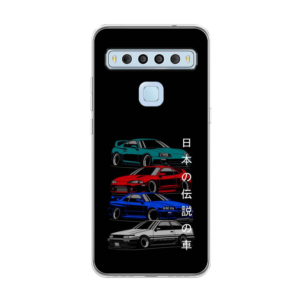 

Чехол Awog на TCL 10L "JDM Legend cars", Разноцветный, 290250-5