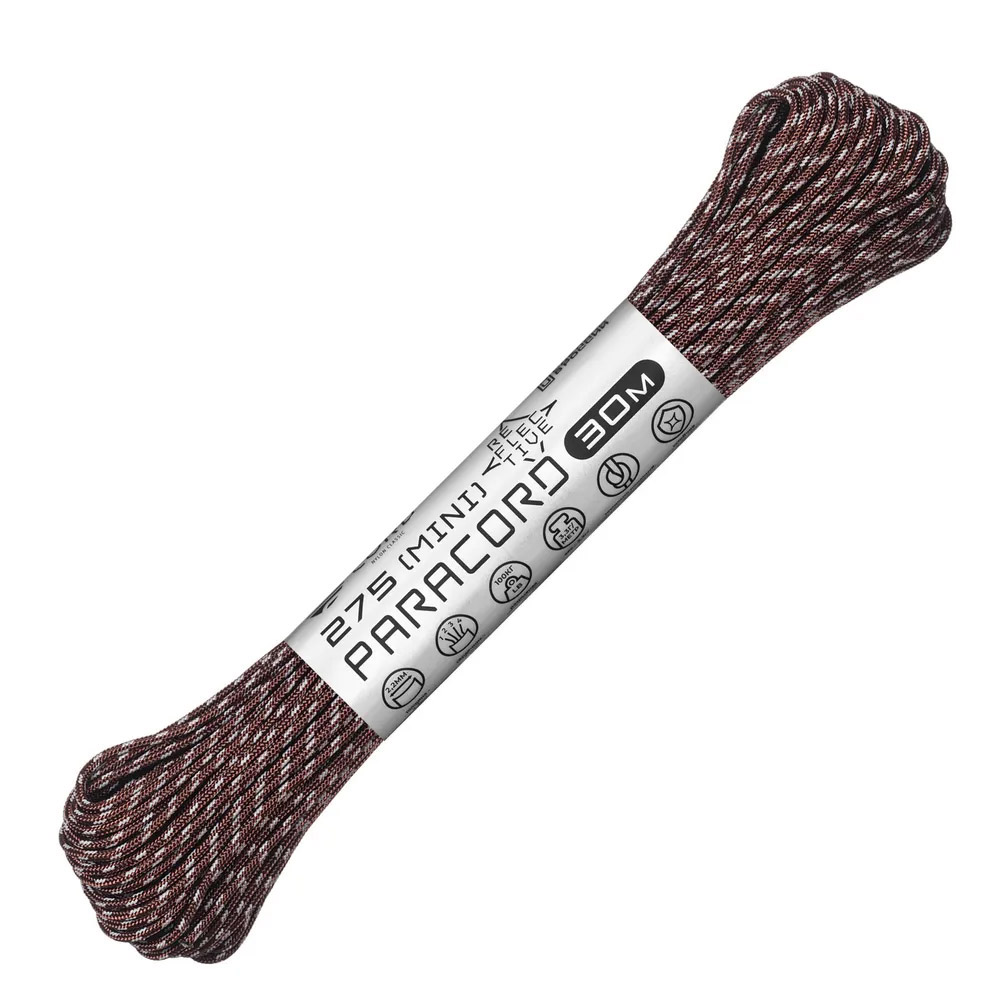 

Паракорд 275 CORD 30м световозвращающий (bordo), Красный, УТ-00071703
