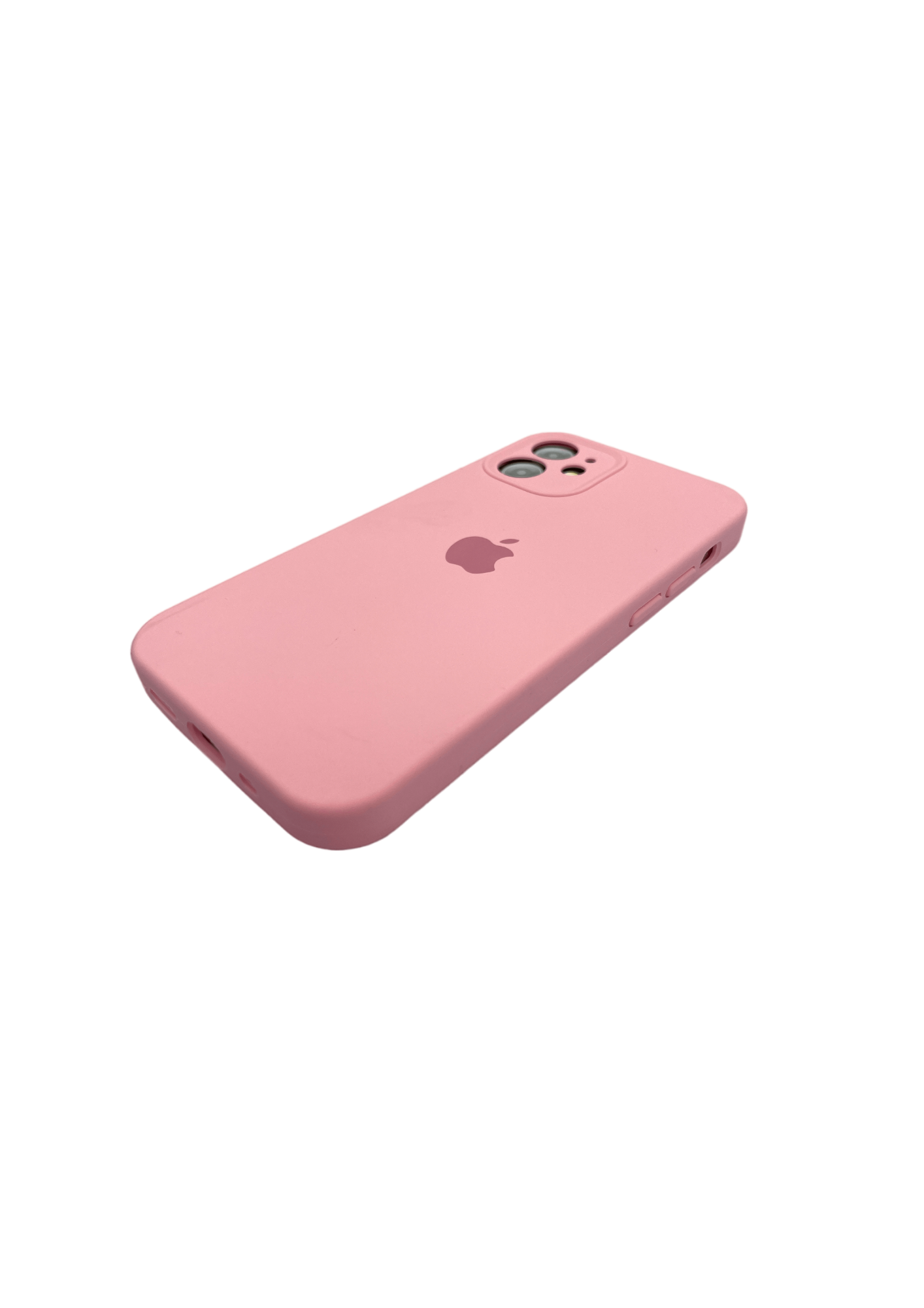 фото Чехол силиконовый для iphone 12 mini с защитой камеры maksud-aks