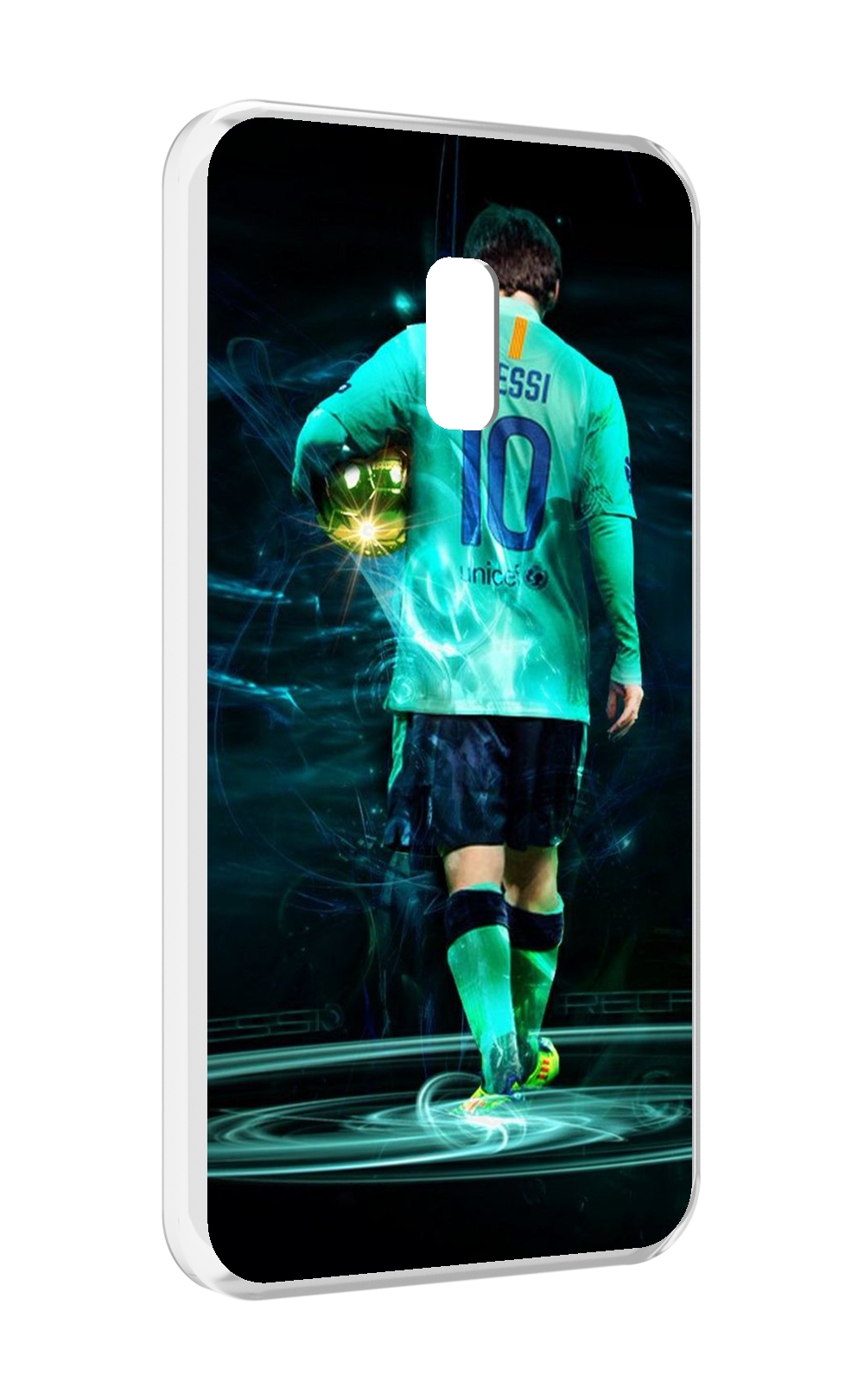 

Чехол MyPads Месси мужской для Meizu 15, Прозрачный, Tocco