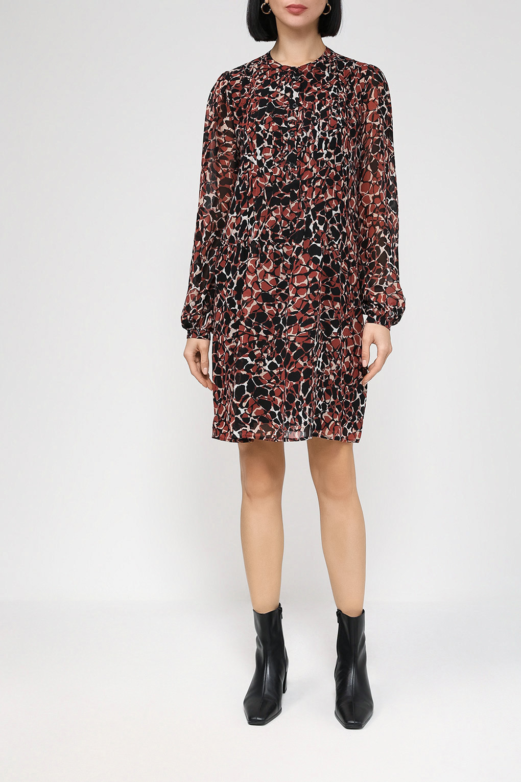 

Платье женское Esprit Collection 073EO1E315 бордовое 40, Бордовый, 073EO1E315