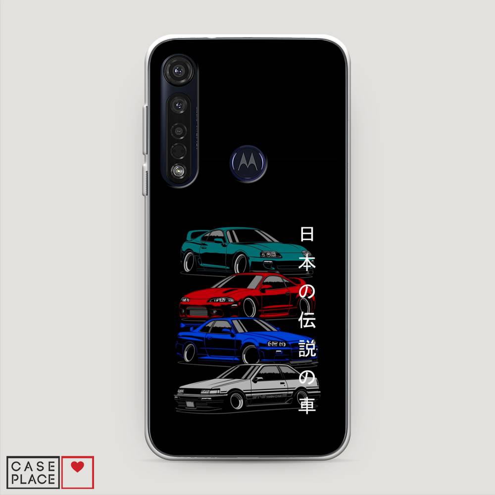 

Чехол Awog на Motorola Moto G8 Plus / Моторола Мото G8 Plus "JDM Legend cars", Разноцветный, 241450-5