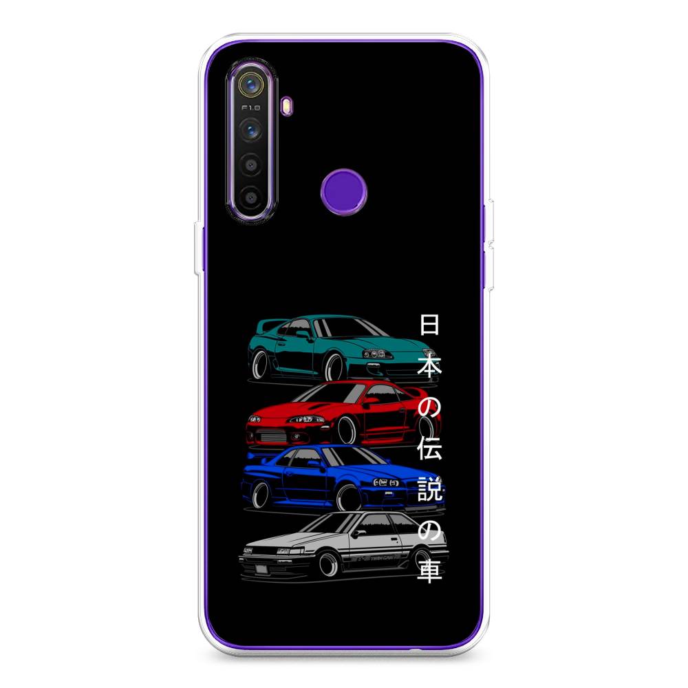 

Чехол Awog на Realme 5 "JDM Legend cars", Разноцветный, 251550-5