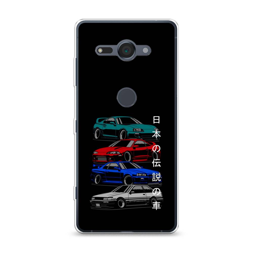 

Чехол Awog на Sony Xperia XZ2 compact "JDM Legend cars", Разноцветный, 52950-5