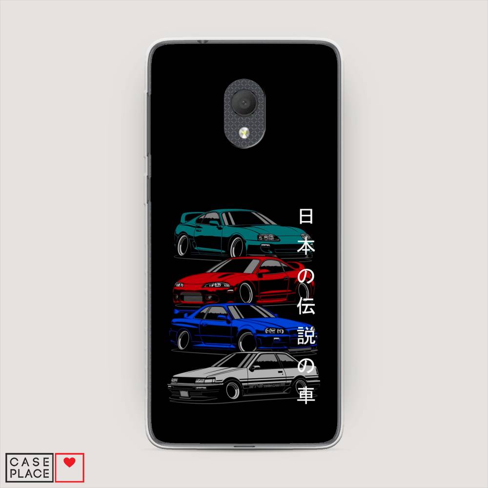 

Чехол Awog на Alcatel 1C 5003D (2019) / Алкатель 1C 5003D (2019) "JDM Legend cars", 170650-5