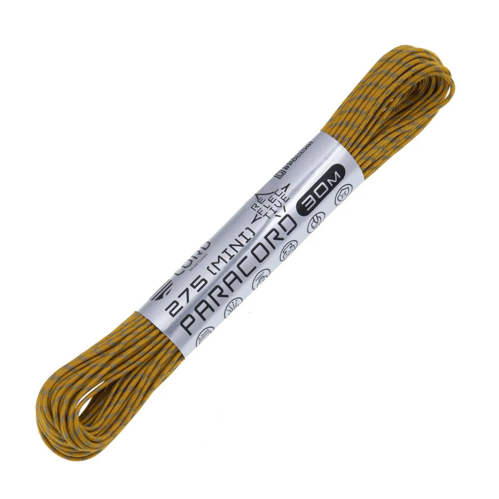 

Паракорд 275 CORD 30м световозвращающий (gold), Золотистый, УТ-00068473