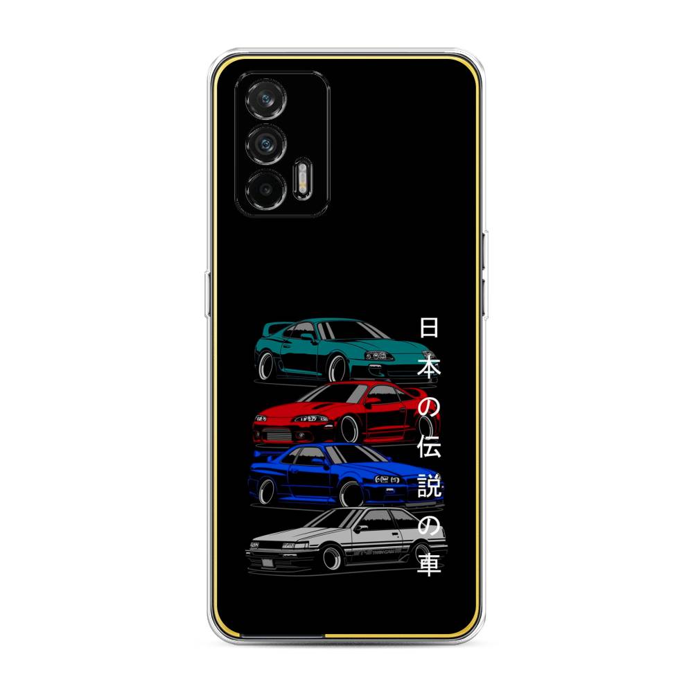 фото Чехол awog "jdm legend cars" для realme gt