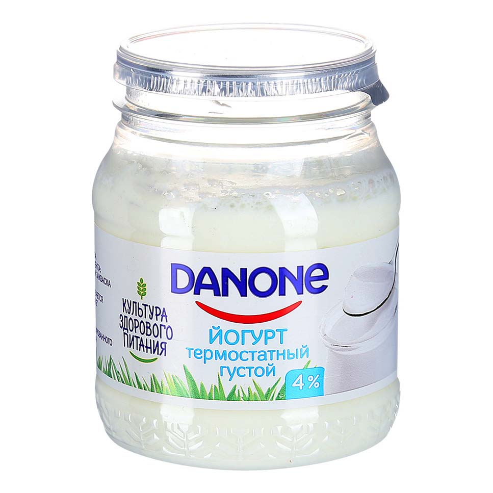 Йогурт Danone термостатный густой 4% 250 г