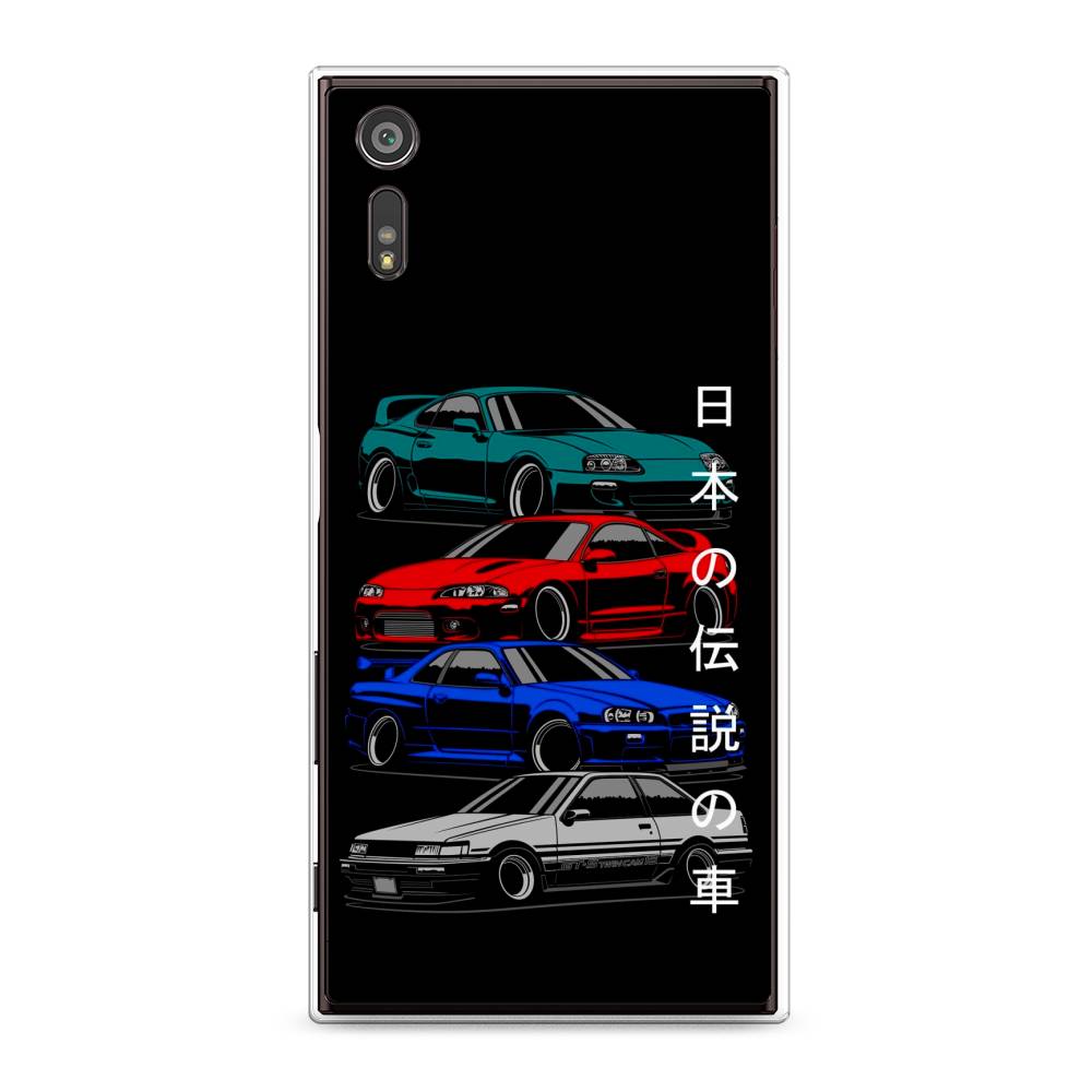 

Чехол Awog на Sony Xperia XZ "JDM Legend cars", Разноцветный, 51450-5