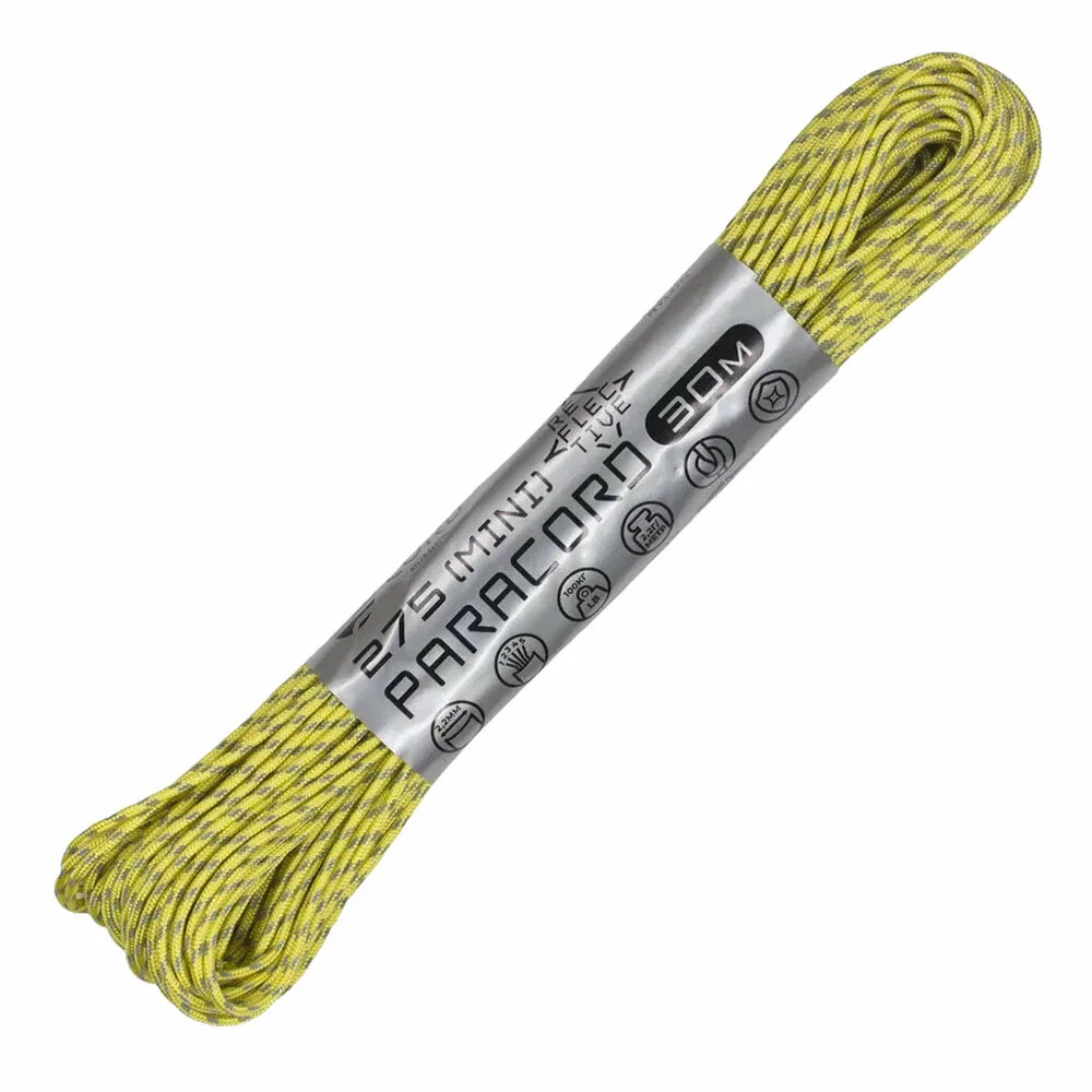 

Паракорд 275 CORD 30м световозвращающий (neon yellow), Желтый, УТ-00067616