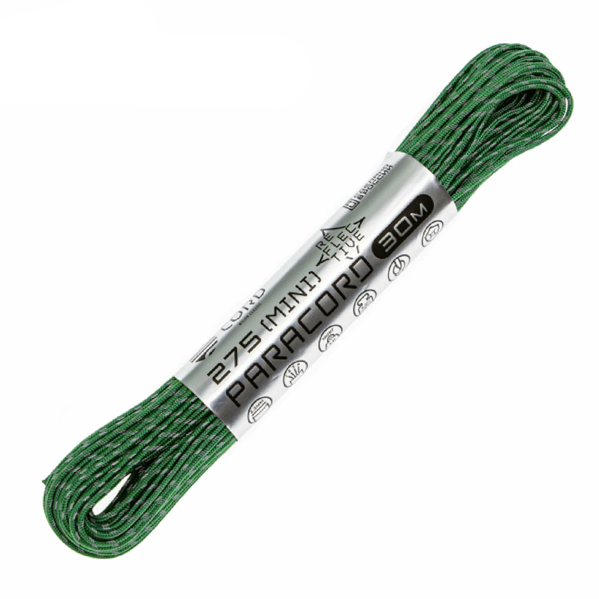 

Паракорд 275 CORD 30м световозвращающий (ultragreen), Зеленый, УТ-00068475