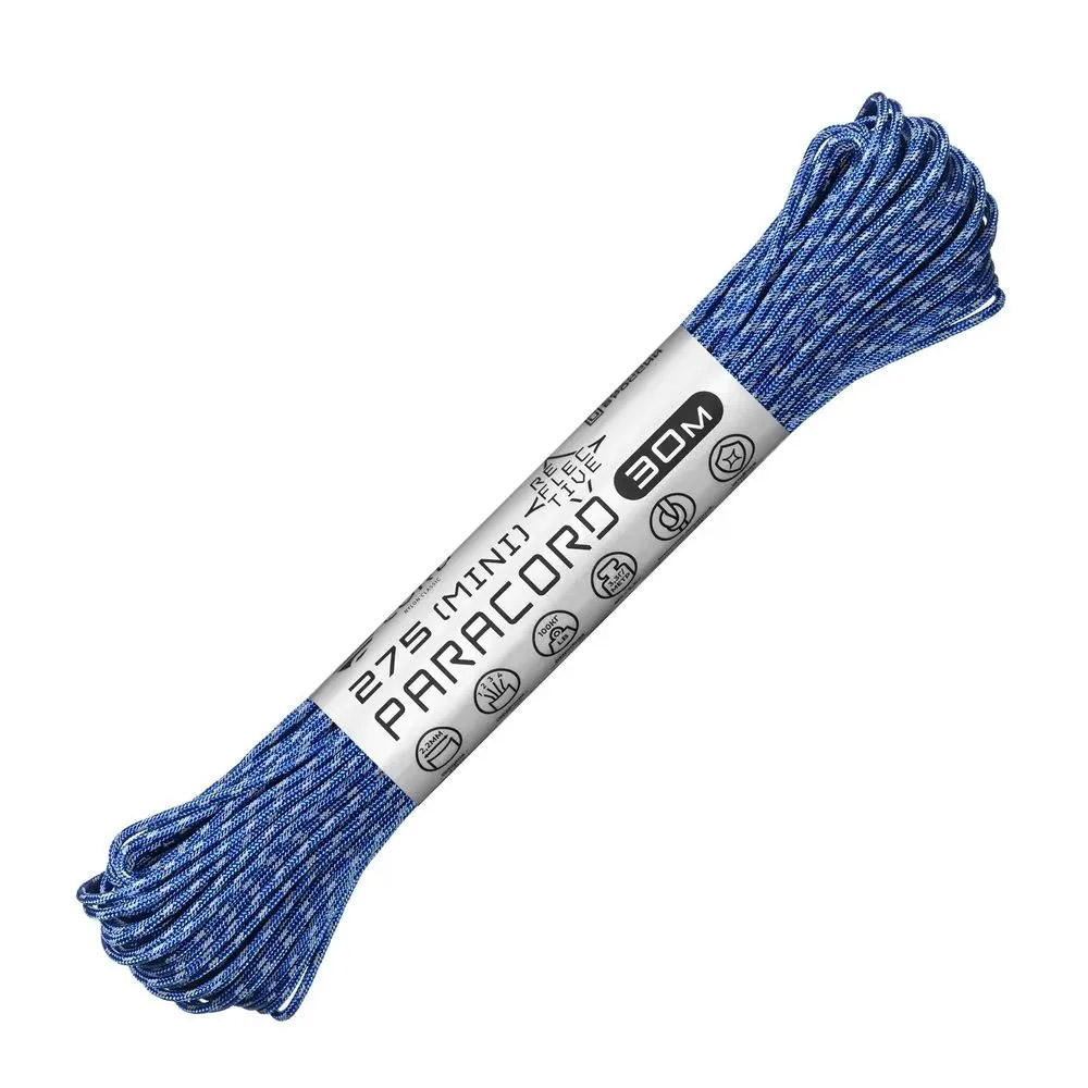 

Паракорд 275 CORD 30м световозвращающий (ultramarine blue), Голубой, УТ-00071716