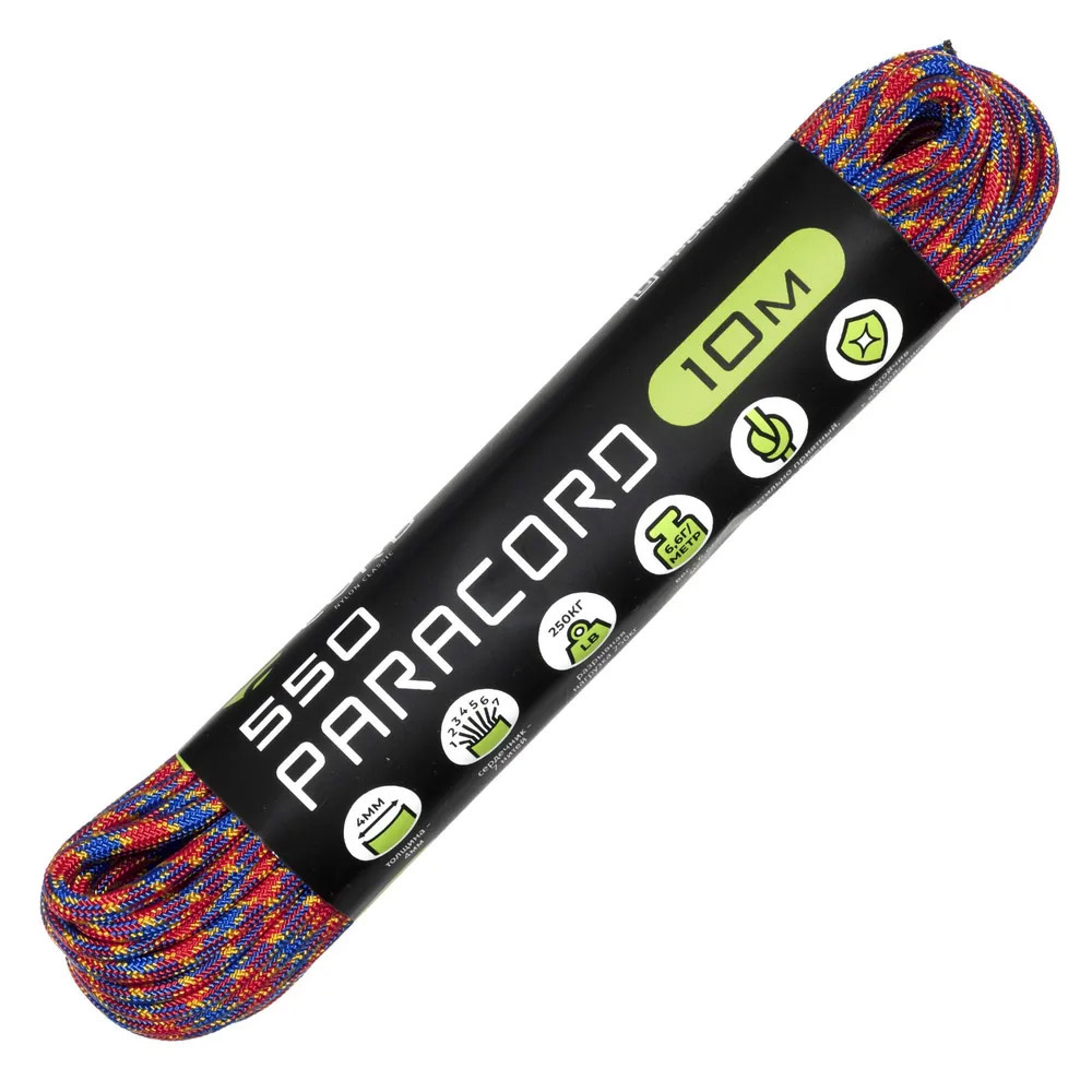 

Паракорд 550 Cord 10м (barcelona), Красный;синий, УТ-00071721