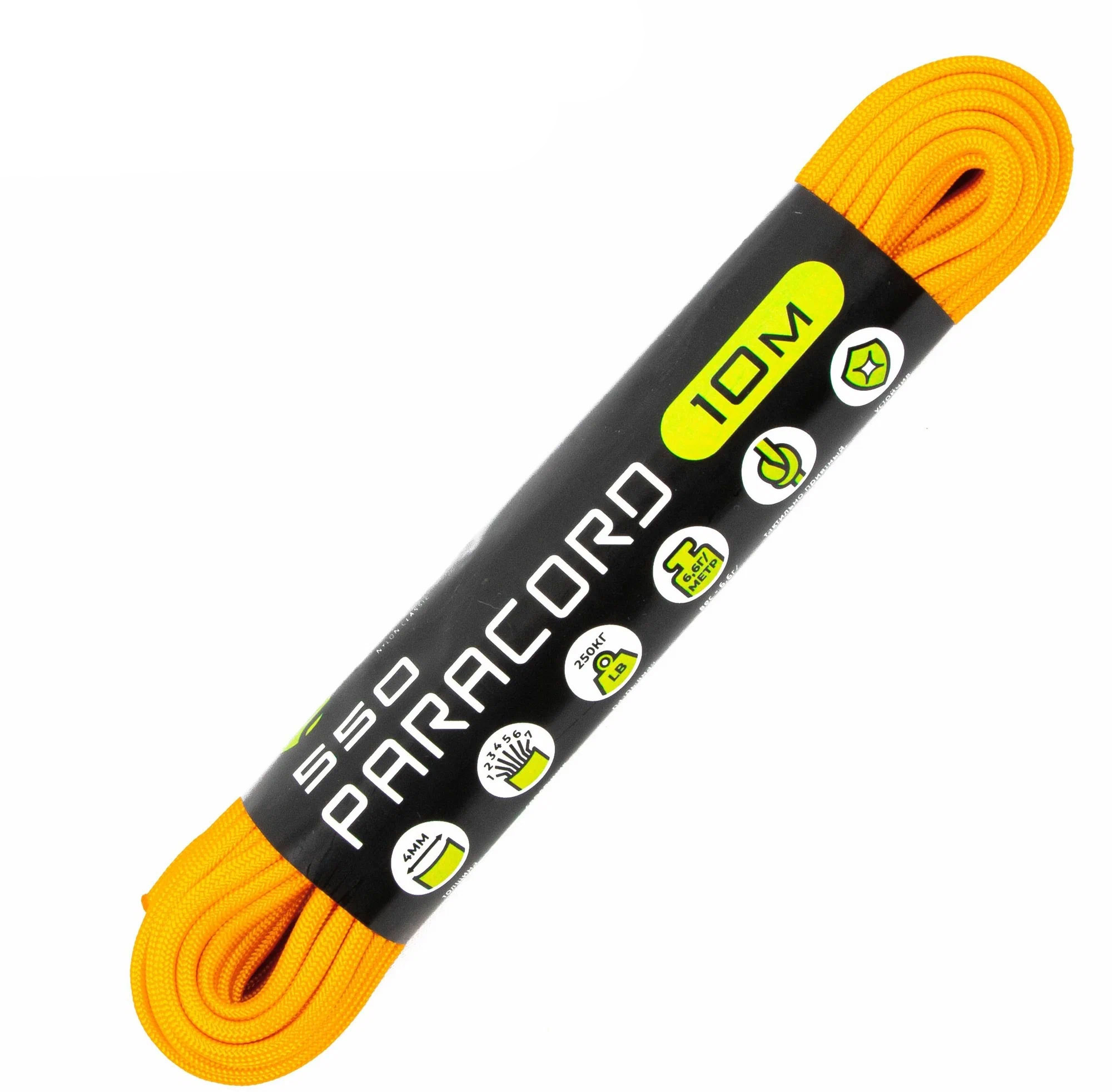

Паракорд 550 Cord 10м (gold), Золотистый, УТ-00055051