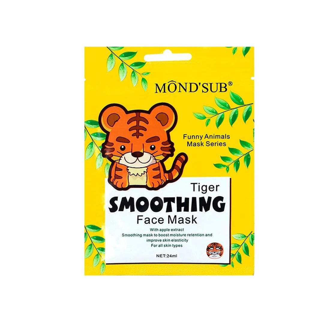 Маска тканевая для лица MondSub Tiger Smoothing Face Mask смягчающая 24 мл 36₽