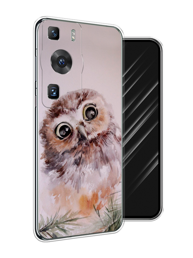 

Чехол Awog на Huawei P60/P60 Pro "Сова на розовом", Розовый;коричневый, 6121150-1