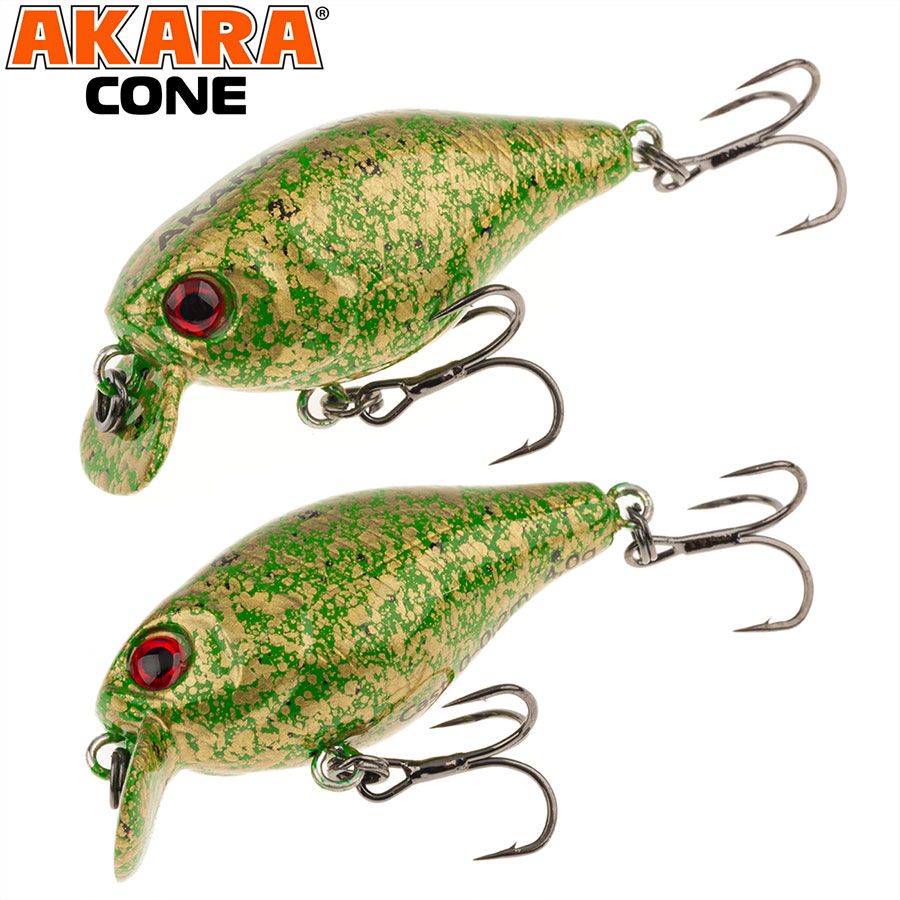 

Воблер Akara Cone 35F 4,0 гр A-224, Разноцветный, Cone