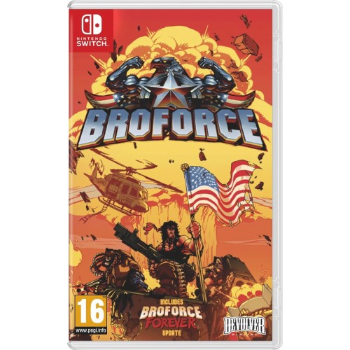 Игра Broforce Nintendo Switch полностью на иностранном языке 5790₽