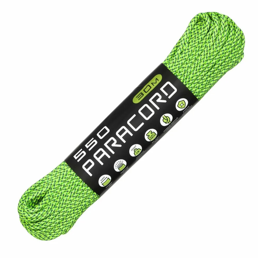 

Паракорд 550 Cord 30м (green spec), Зеленый, УТ-00071760