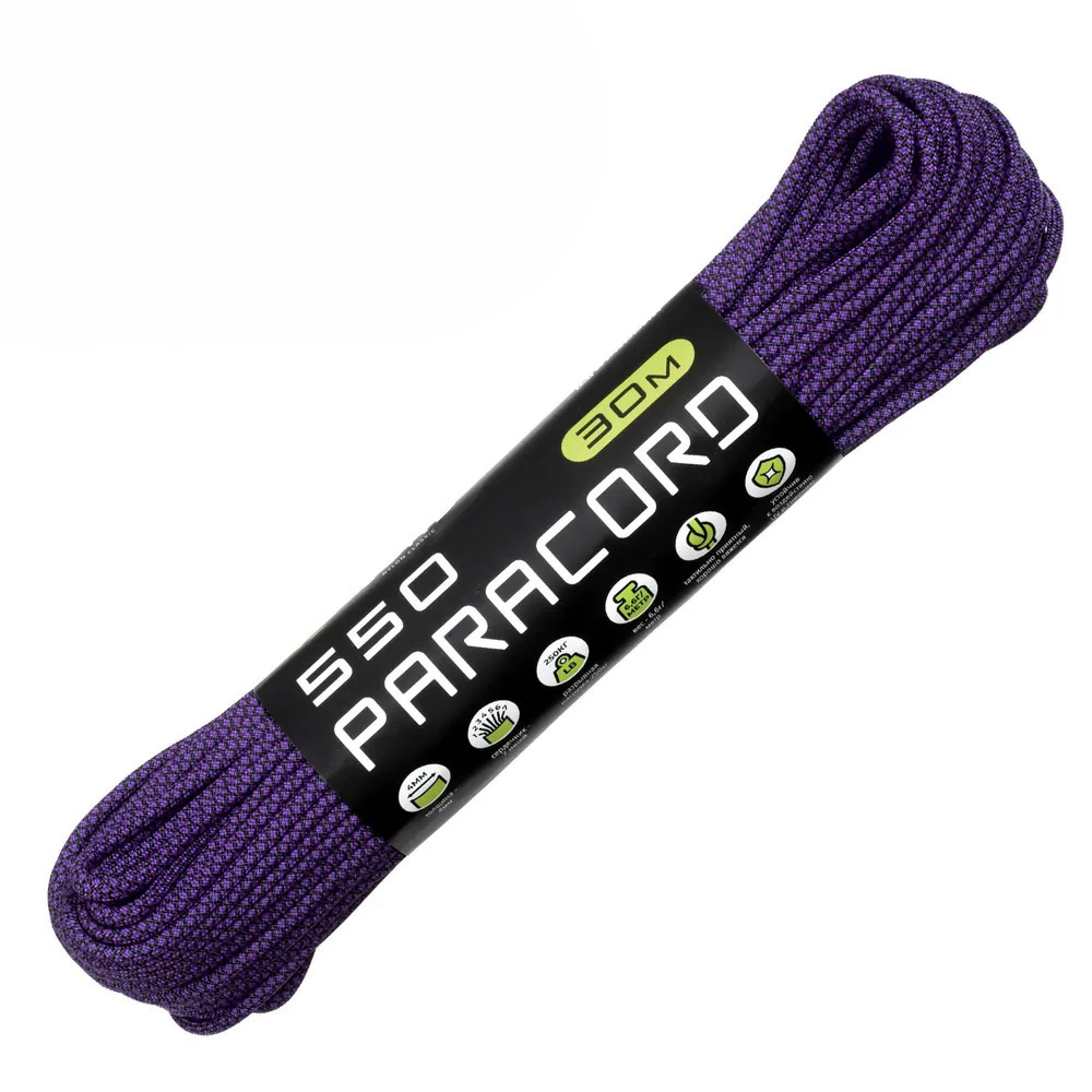 

Паракорд 550 Cord 30м (purple snake), Зеленый, УТ-00071765