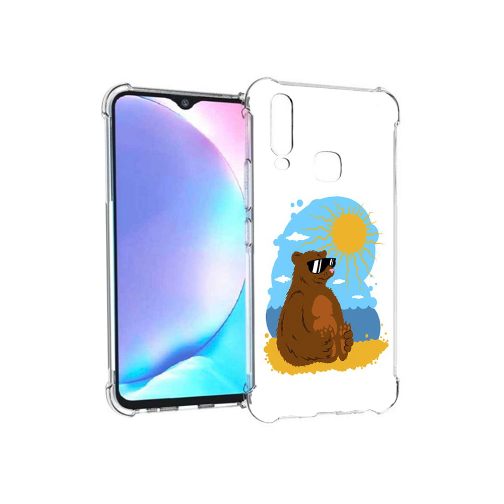 

Чехол MyPads Tocco для Vivo Y17 медведь на чиле (PT136369.382.468), Tocco