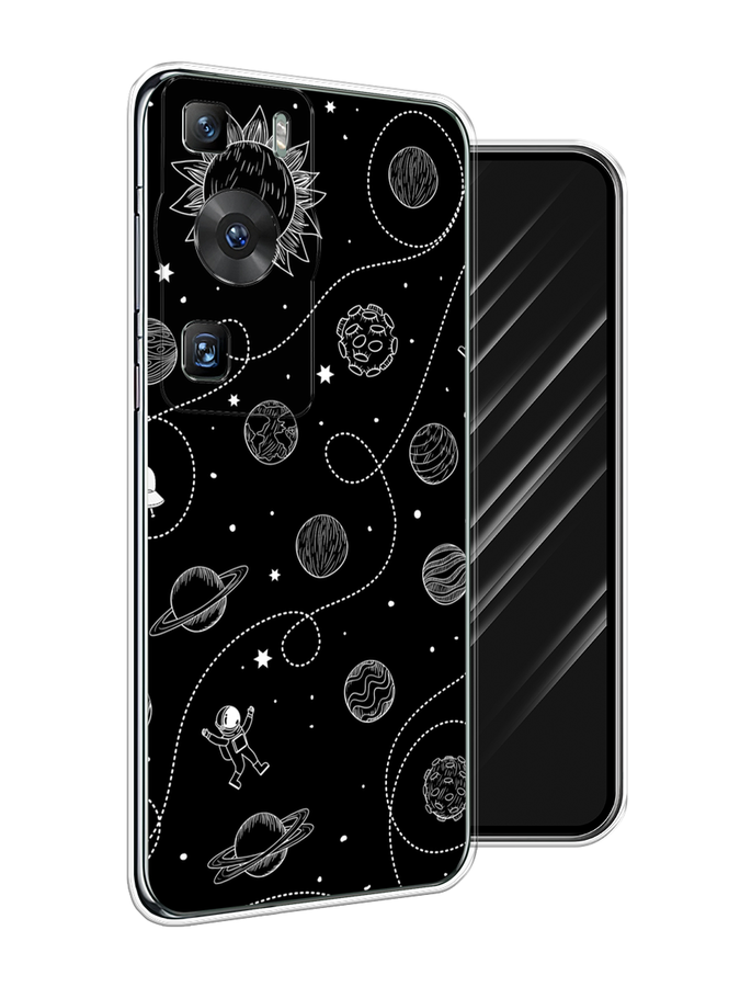 

Чехол Awog на Huawei P60/P60 Pro "В невесомости", Бежевый, 6121150-4