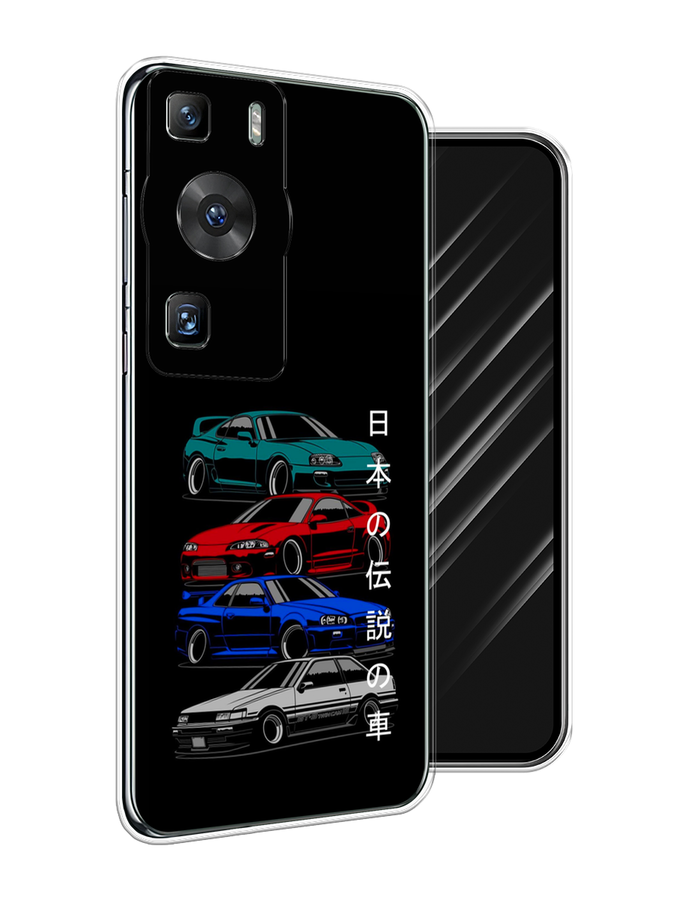 

Чехол Awog на Huawei P60/P60 Pro "JDM Legend cars", Зеленый;красный;синий, 6121150-5
