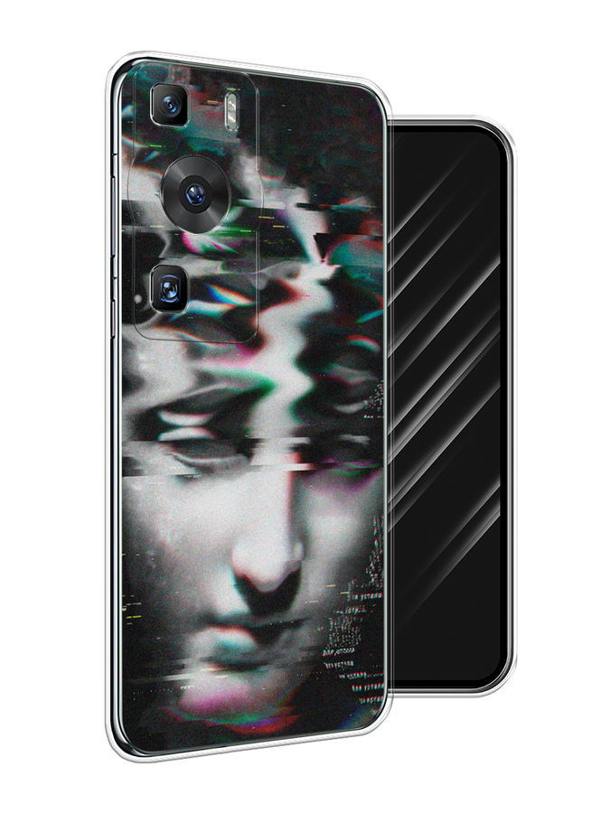 

Чехол Awog на Huawei P60/P60 Pro "Glitch Art", Серый, 6121150-9
