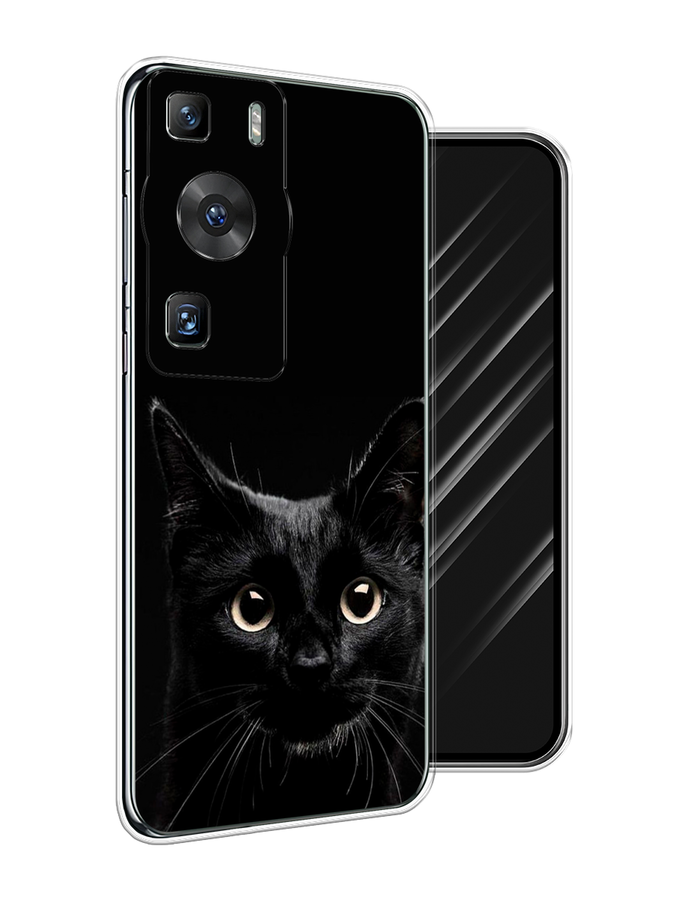 

Чехол Awog на Huawei P60/P60 Pro "Добрый кот", Черный, 6121150-1