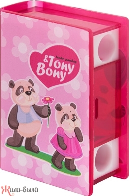 

Точилка №1School,Tony&Bony,двойная,книжка,50мм