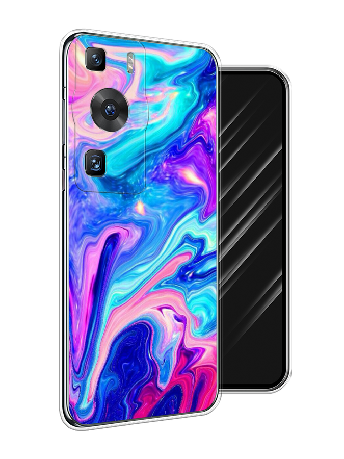 

Чехол Awog на Huawei P60/P60 Pro "Потеки краски", Розовый, 6121150-10