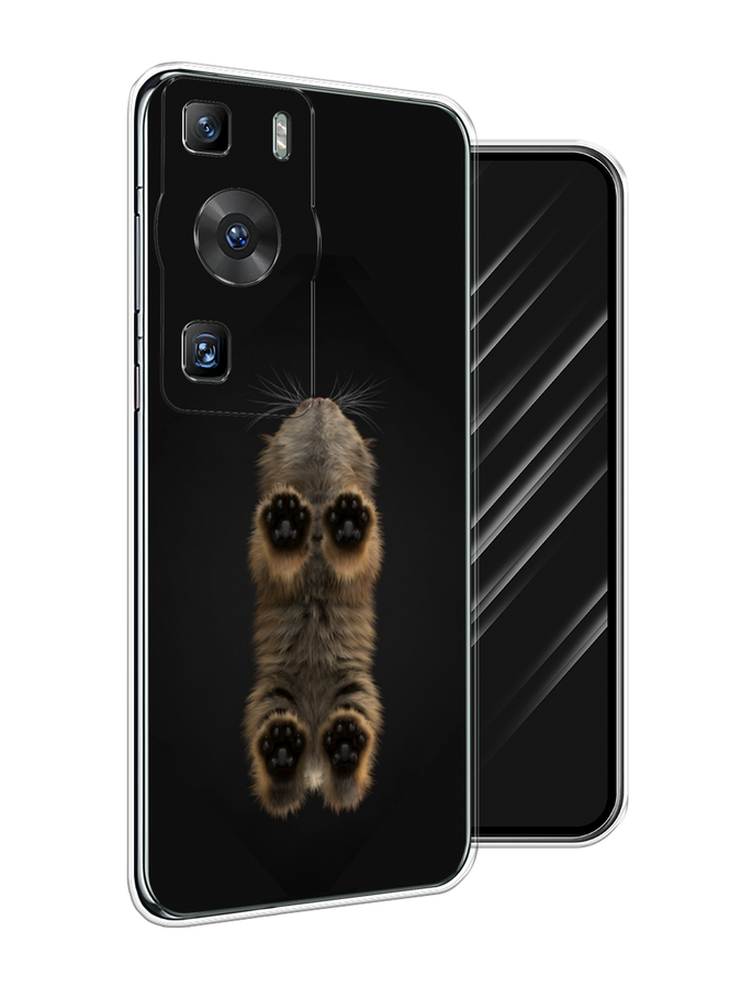 

Чехол Awog на Huawei P60/P60 Pro "Кошачьи лапки", Черный, 6121150-1