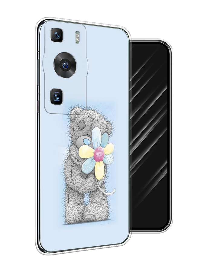 

Чехол Awog на Huawei P60/P60 Pro "Me to you с ромашкой", Голубой;серый;желтый, 6121150-2