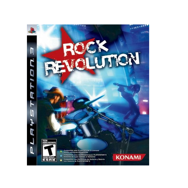 

Игра Rock Revolution (PlayStation 3, полностью на иностранном языке), Rock Revolution