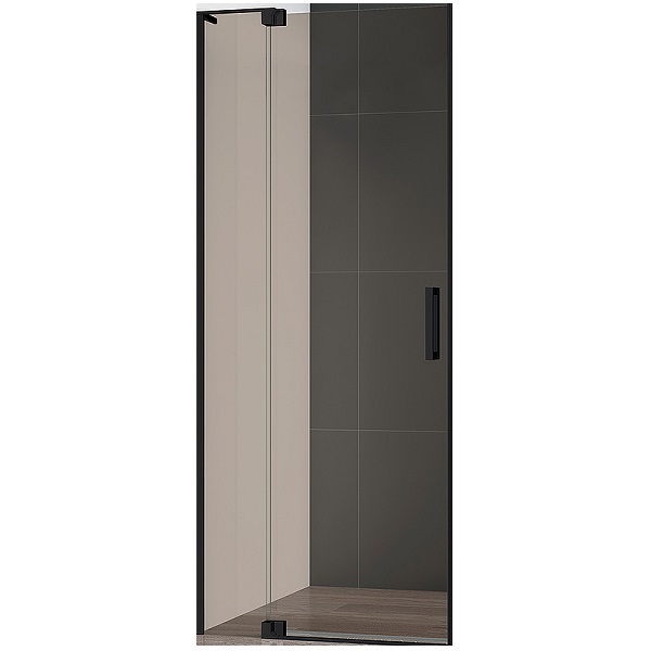 

Душевая дверь Cezares Slider 90 SLIDER-B-1-80/90-BR-NERO профиль Черный матовый стекло бро