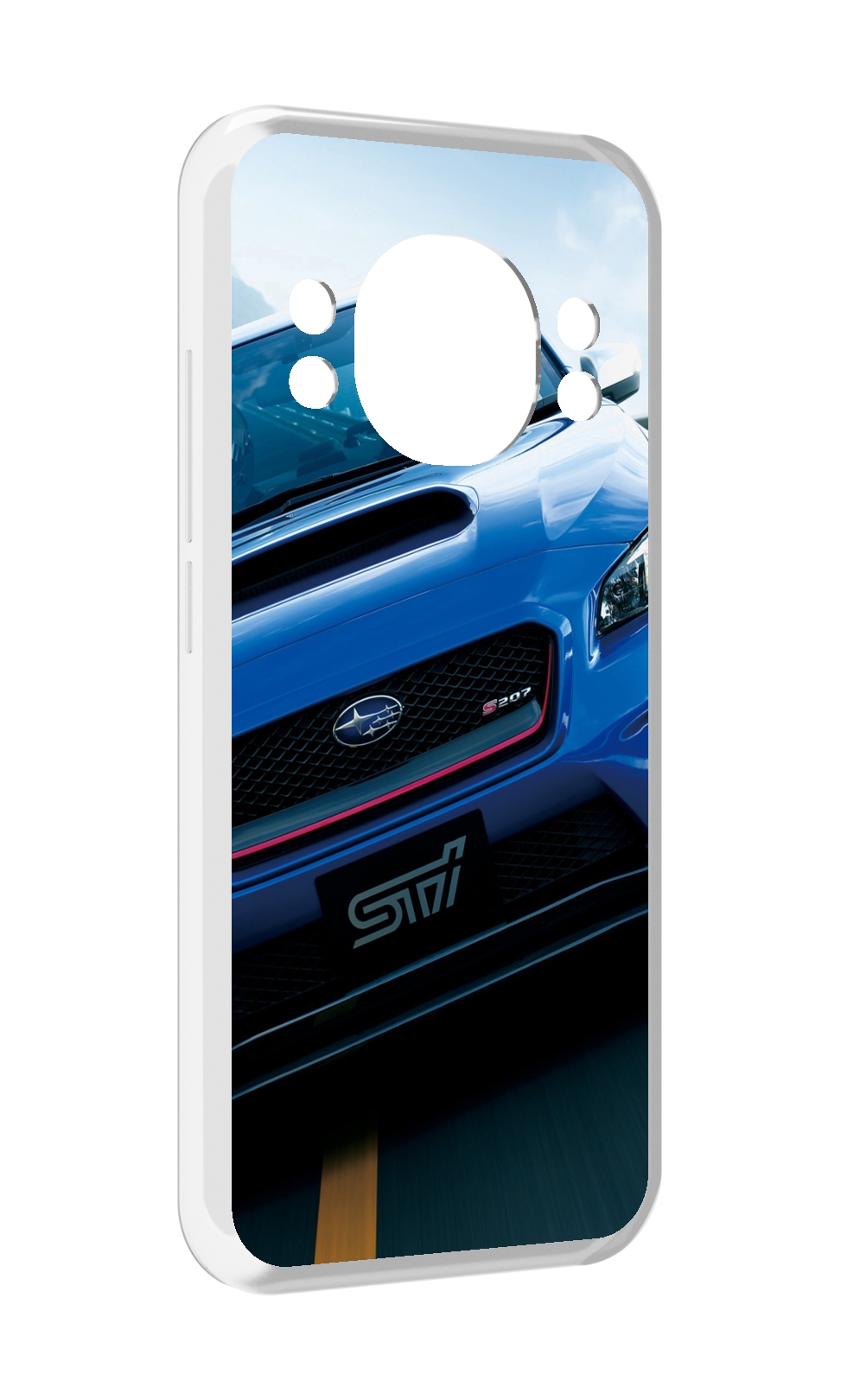 

Чехол MyPads subaru 2 для Doogee S98 / S98 Pro, Прозрачный, Tocco
