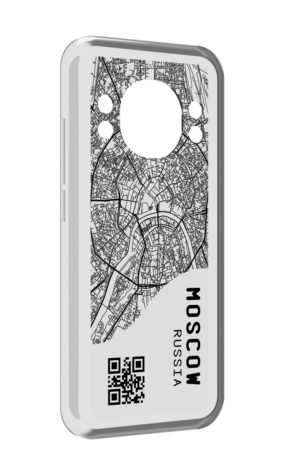 

Чехол MyPads схема-москва для Doogee S98 / S98 Pro, Прозрачный, Tocco