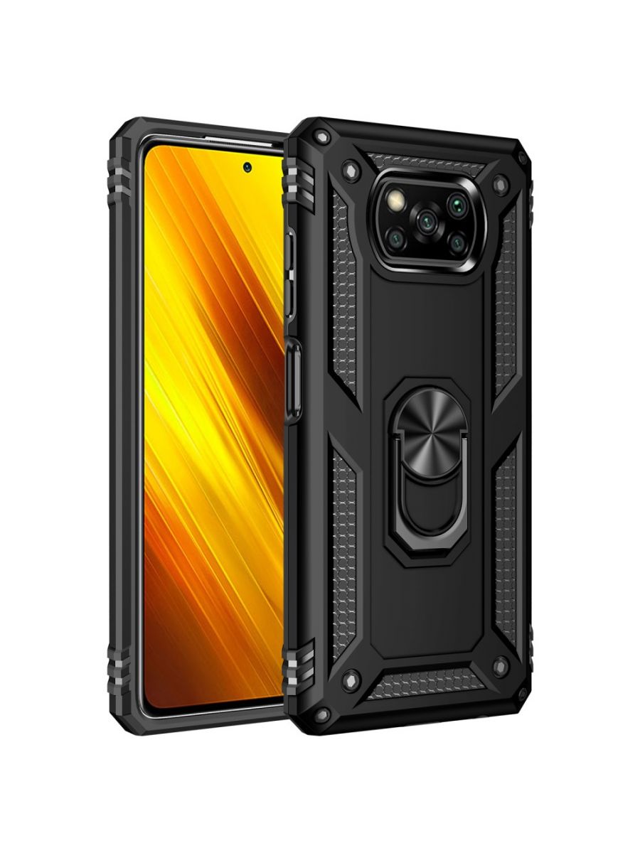 

Чехол Arma для смартфона Poco X3 NFC Черный