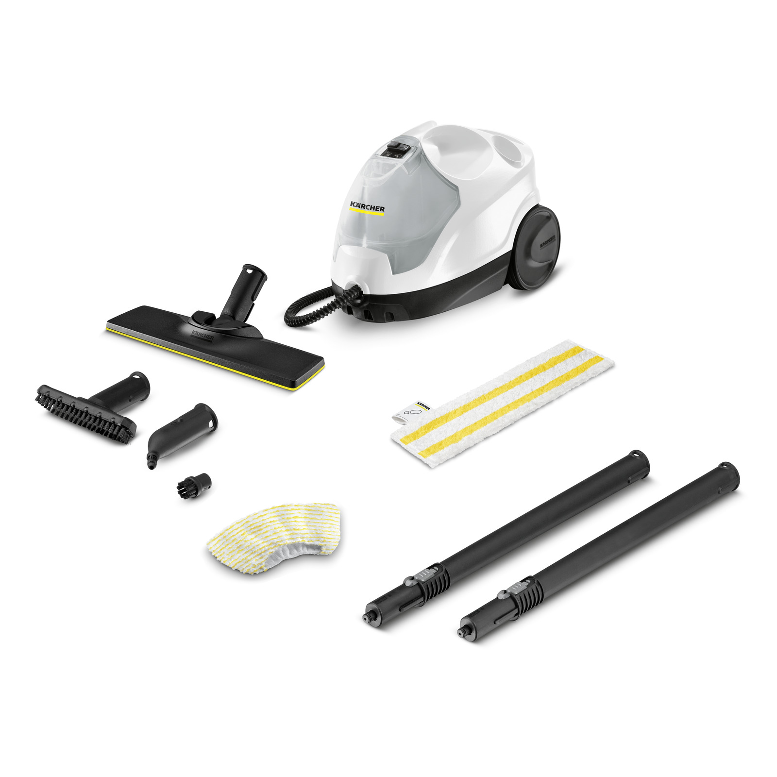 Пароочиститель Karcher SC 4 EasyFix белый пароочиститель karcher sc 2 deluxe easyfix ironsteam желтый