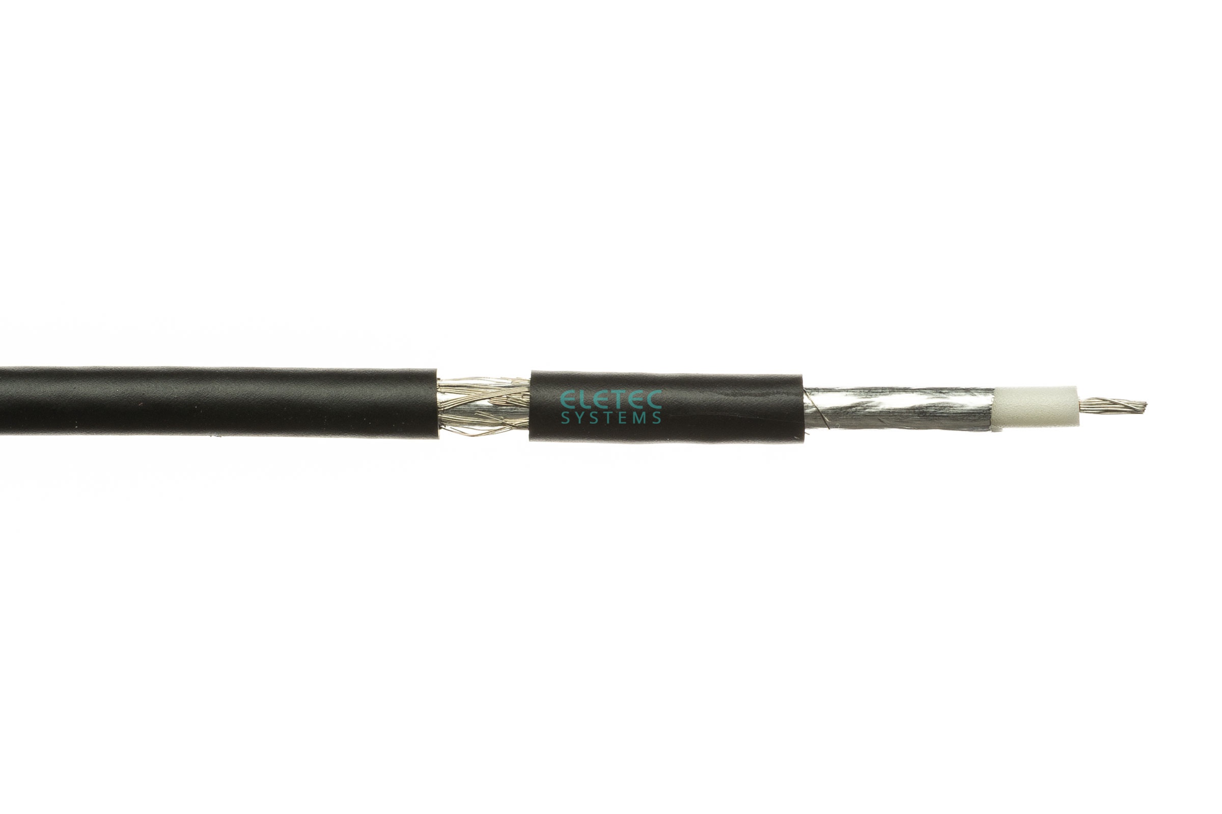 Кабель Eletec Coax - Coax, 2м Black (RG58KOKS2)