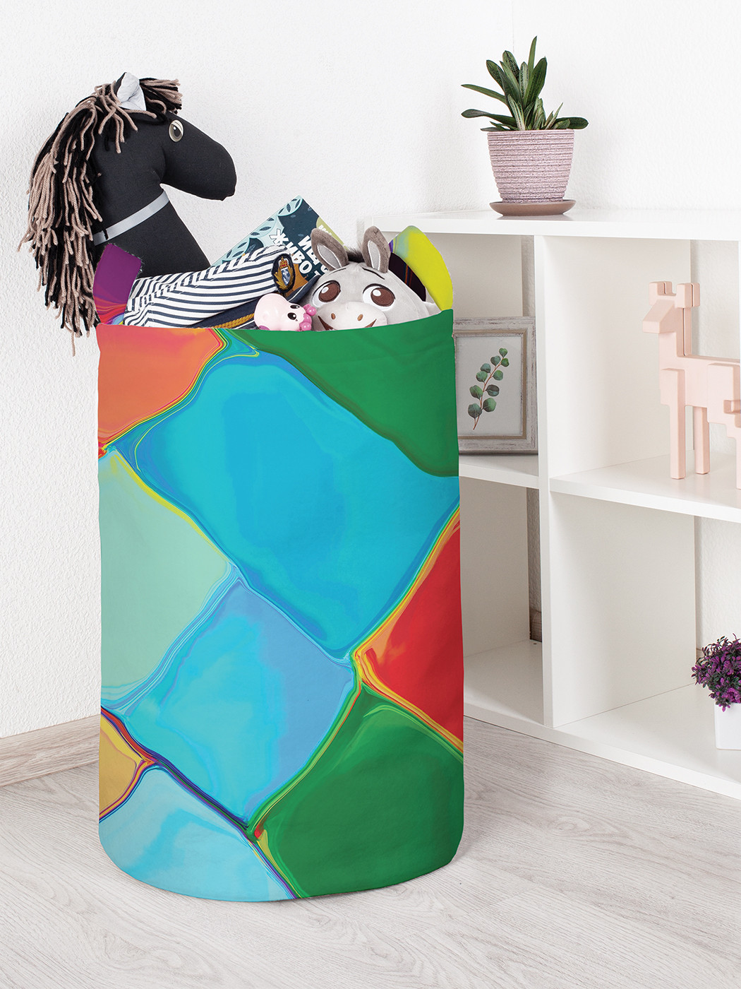 

Корзина для игрушек JoyArty 40x60 см toba_10736_L, Разноцветный