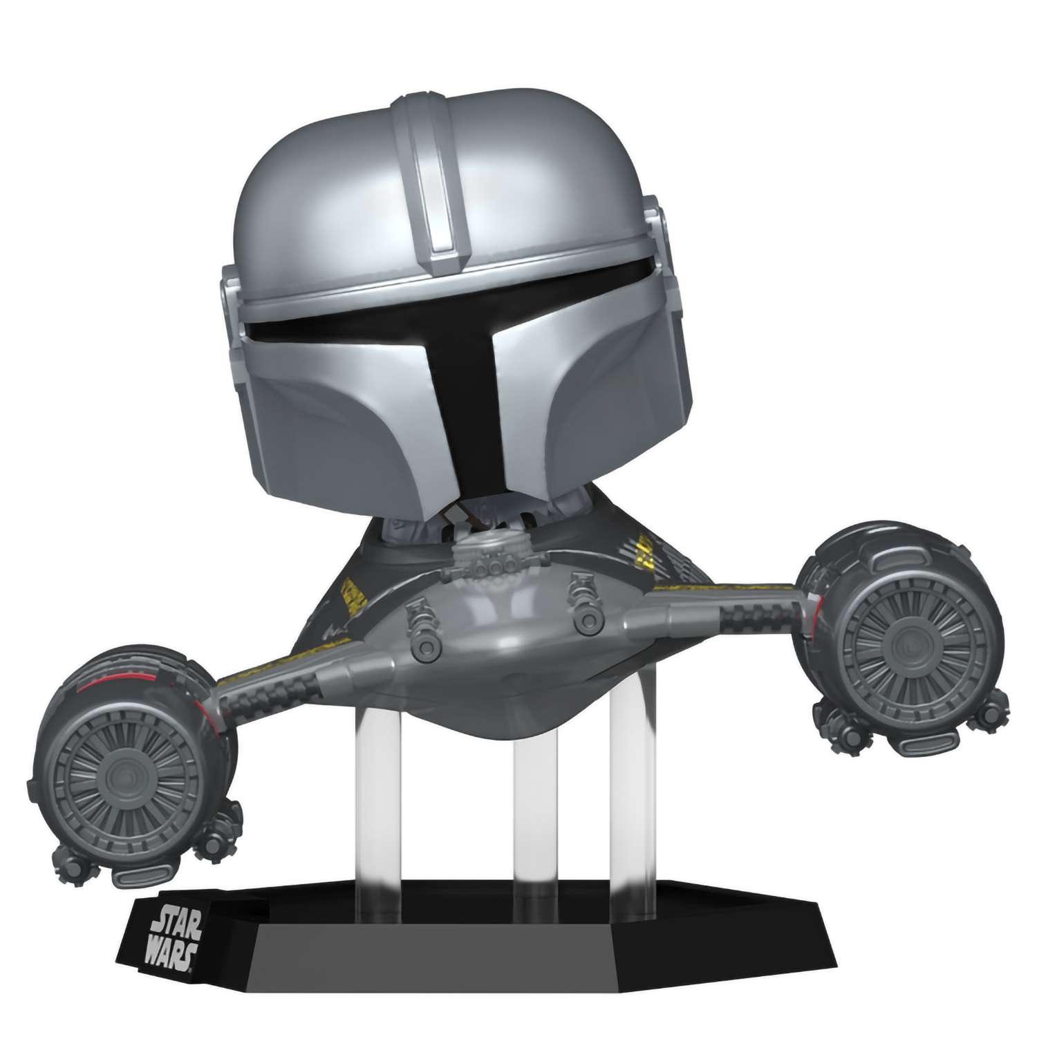 

Фигурка Funko POP! Rides Mandalorian S9 The Mandalorian in N-1 Starfighter 76549, 76549
