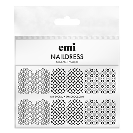 E.Mi, Слайдер-дизайн №63 Абстракция Naildress Slider Design слайдер дизайны для ногтейemi naildress slider design 118 ной дым