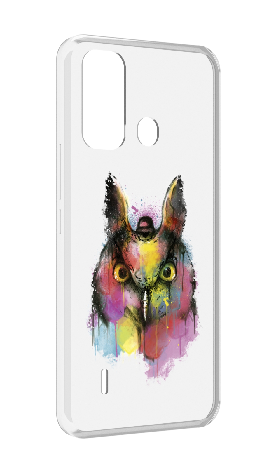 

Чехол MyPads Сова 2 для ITEL A49 / A58 / A58 Pro, Прозрачный, Tocco