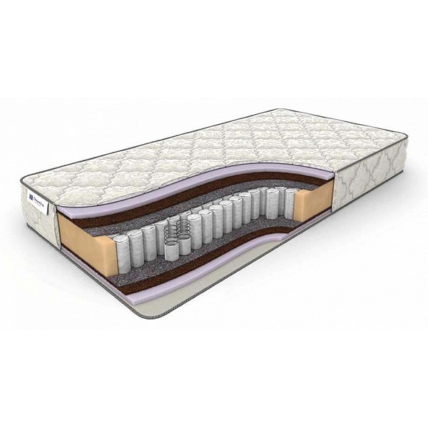 

Матрас полутораспальный Eco Foam Hard TFK 2000x1400, Белый, Eco Foam Hard TFK