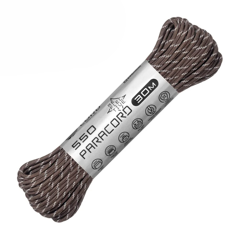 

Паракорд 550 Cord 30м световозвращающий (brown), Коричневый, УТ-00071774