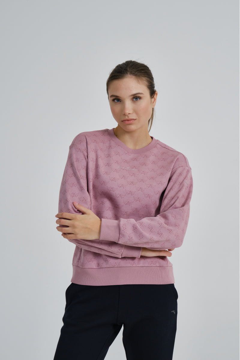 

Свитшот женский Anta 862347728 Training A-KIND FLEECE TECH розовый S, 862347728 Training A-KIND FLEECE TECH