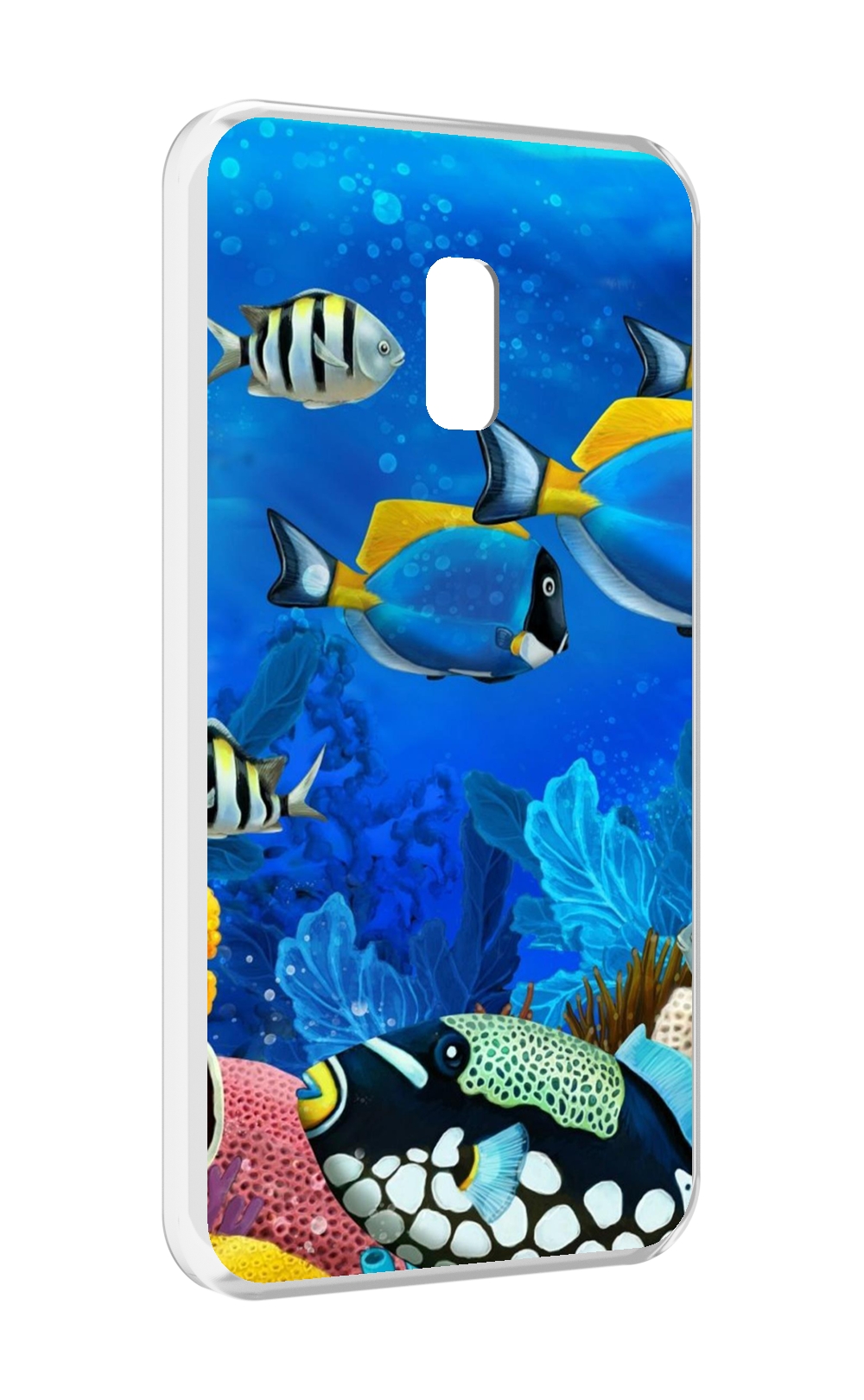 

Чехол MyPads Рыбки для Meizu 15, Прозрачный, Tocco